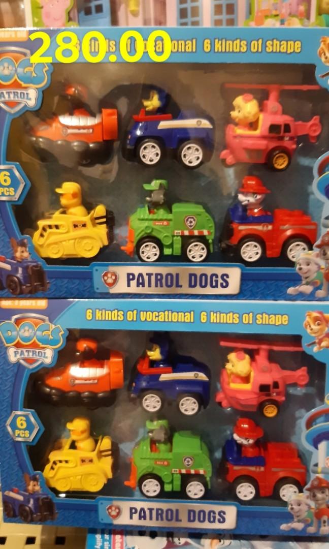 paw patrol toys games