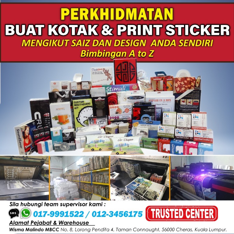 Perkhidmatan Sticker Dan Kotak Design Craft Others On Carousell