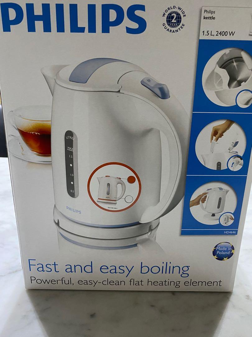 Philips Kettle HD4646, Home Appliances, Kitchenware on Carousell