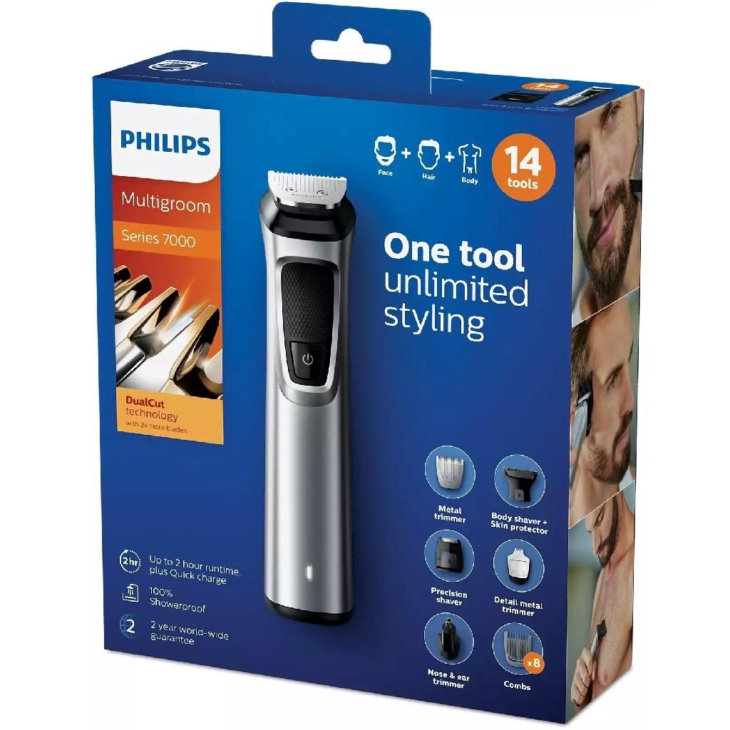 philips multigroom series 7000 cordless wet & dry