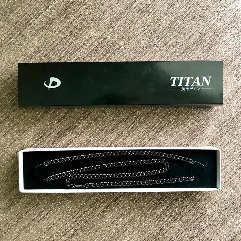 Titan chain necklace top