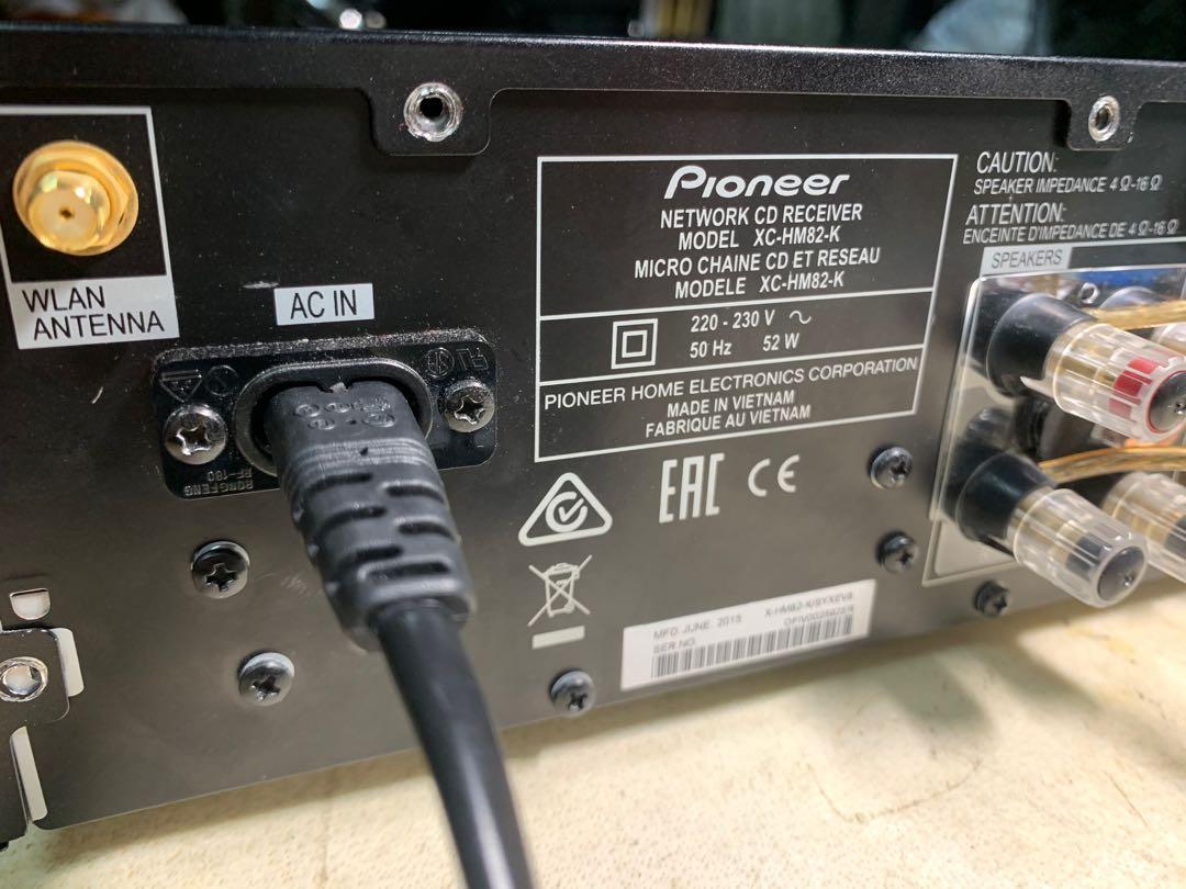 Pioneer XC-HM82-K Network CD Micro System, 音響器材, 可攜式音響