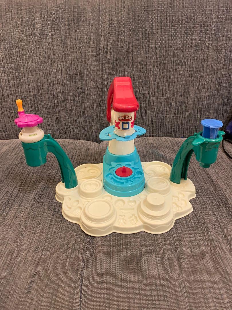 Play-doh Ice Cream Fountain (Category: Kids Toys) located in Antipolo. Submitted by motheranddaughterco.ph (Listing ID 1016147502, Image 1). Description: No accessories but in good condition +SF MOP: PNB, Gcash or BPI.