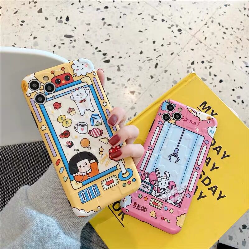 Po Cute Pink Yellow Aesthetic Assorted Iphone Case Mobile Phones Tablets Mobile Tablet Accessories Cases Sleeves On Carousell