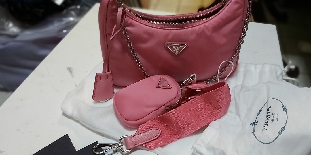Prada Re-Edition velvet mini-bag