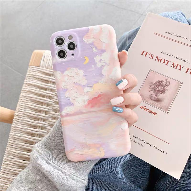 Bn Purple Cloud Watercolour Iphone 11 Case Mobile Phones Gadgets Mobile Gadget Accessories Cases Sleeves On Carousell