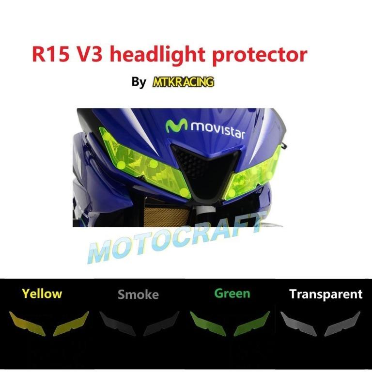 R15 V3 headlight protector protection cover R15V3 Yamaha
