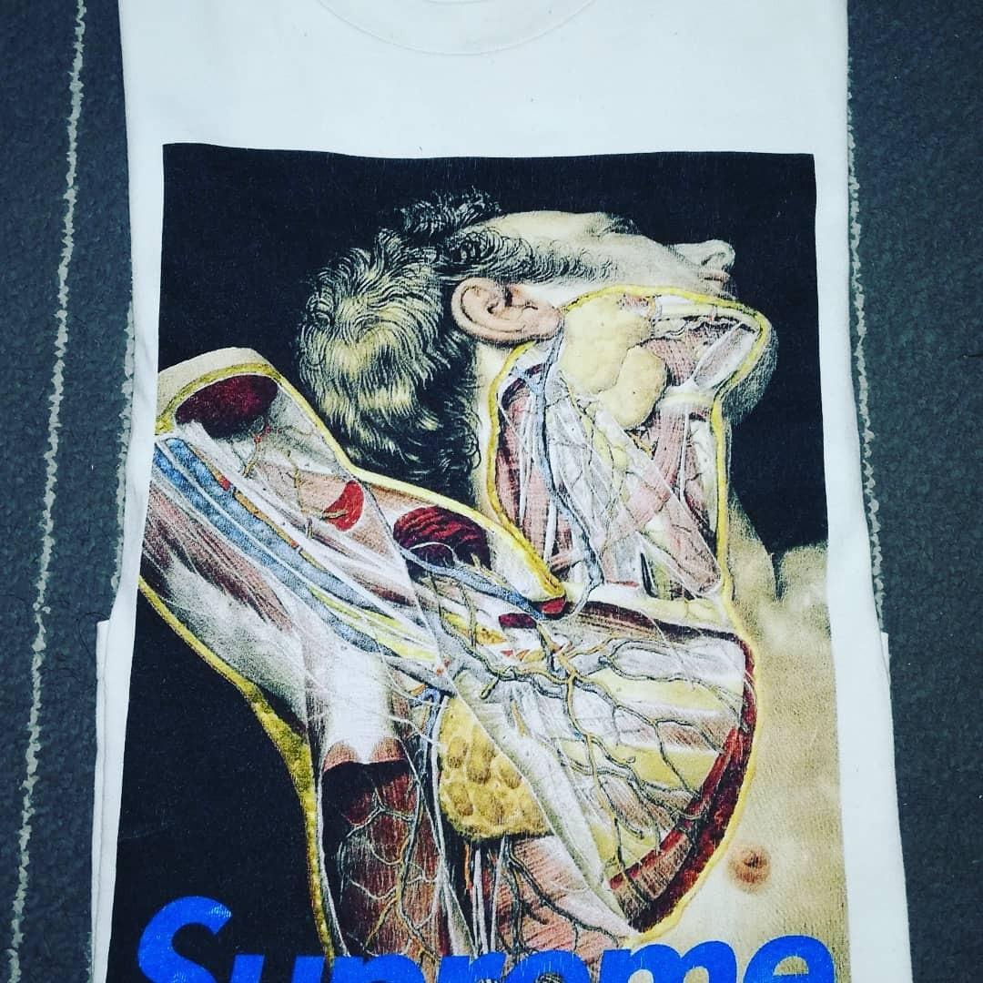 Supreme anatomy tee hot sale
