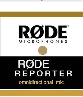 RODE REPORTER MICROPHONE