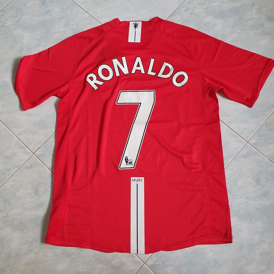 ronaldo united jersey
