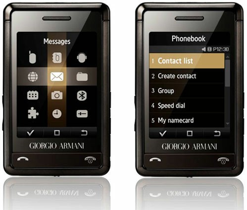 Telephone armani discount