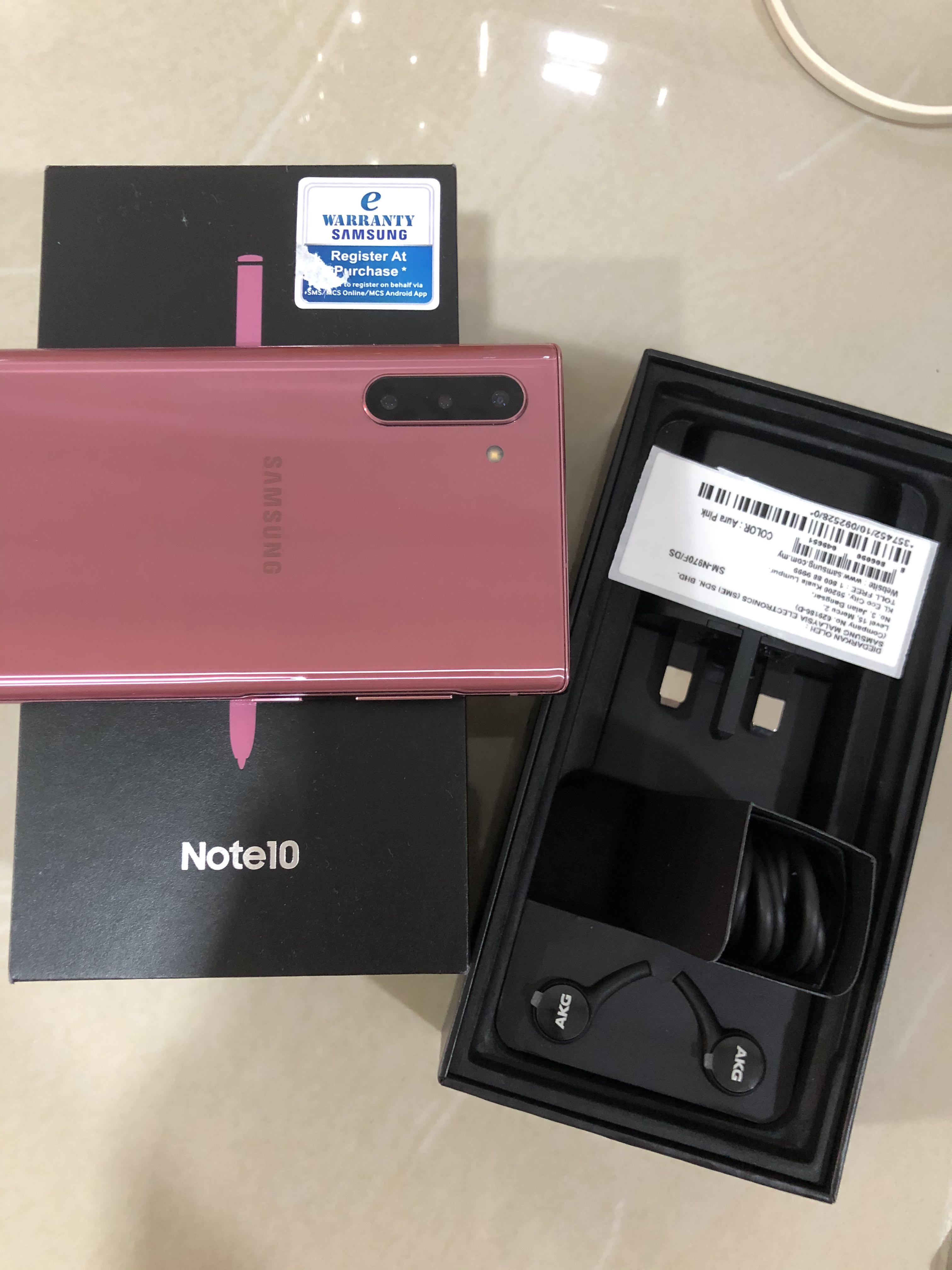 Samsung Note 10 Pink 256gb Mobile Phones Tablets Others On Carousell