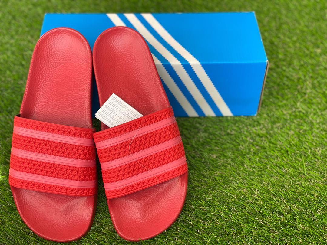 Sandal Adidas Made In Italy Men S Fashion Footwear Slippers Sandals On Carousell