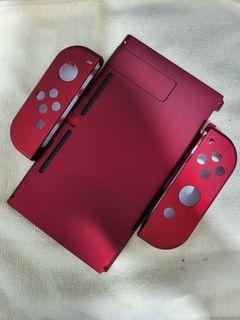 Scarlet red switch housing