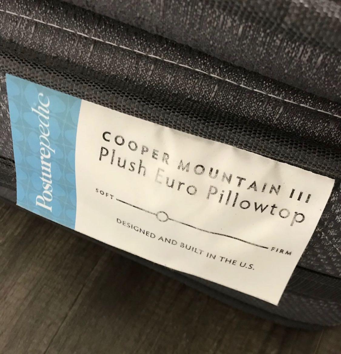Sealy cooper mountain plush pillow top online
