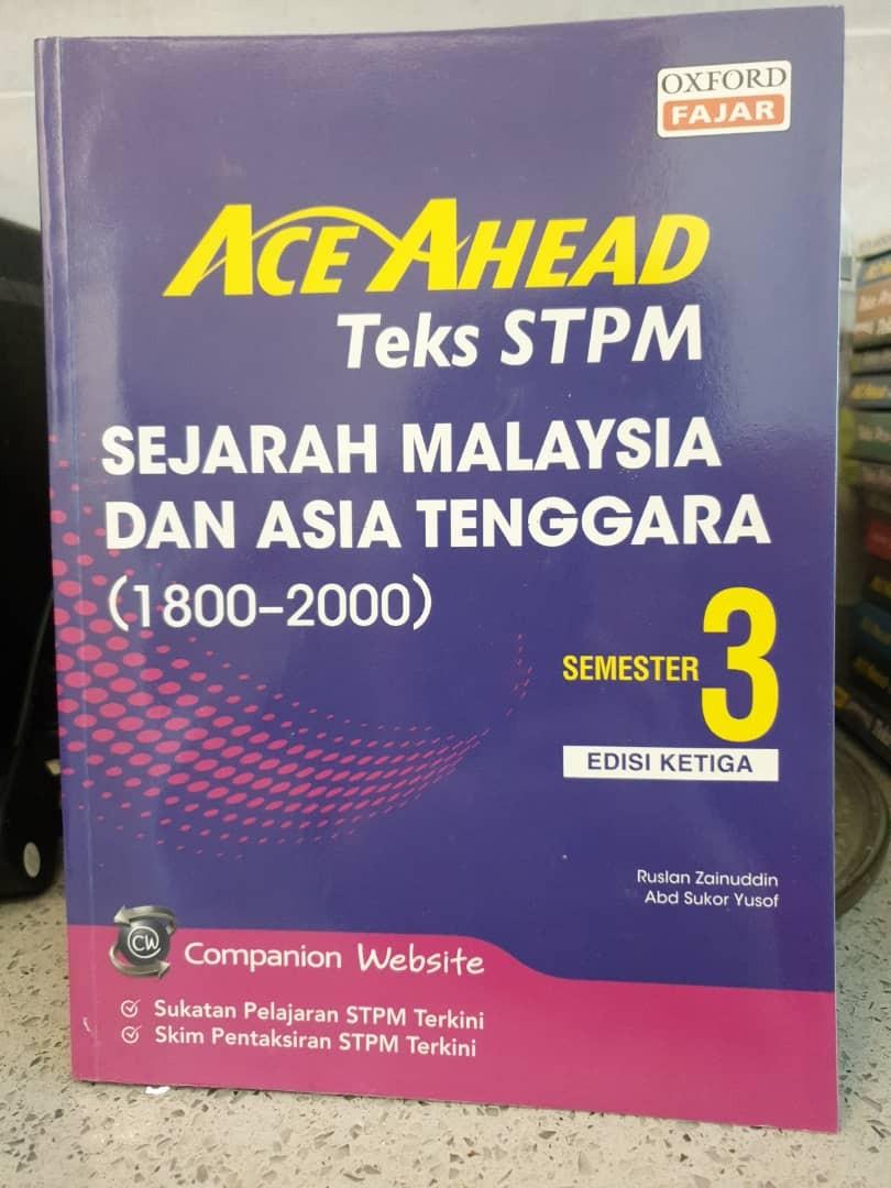 Stpm Sejarah Penggal 3 Oxford Fajar Textbooks On Carousell