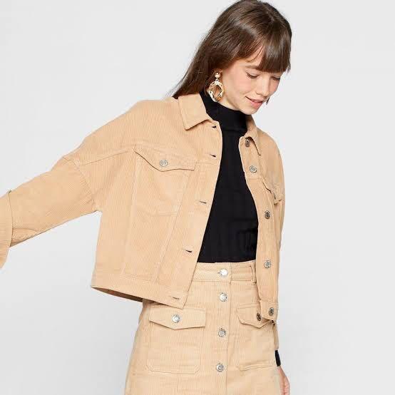 Stradivarius corduroy jacket hotsell