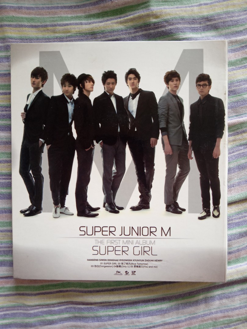 Super Girl Album By Super Junior M K Wave On Carousell