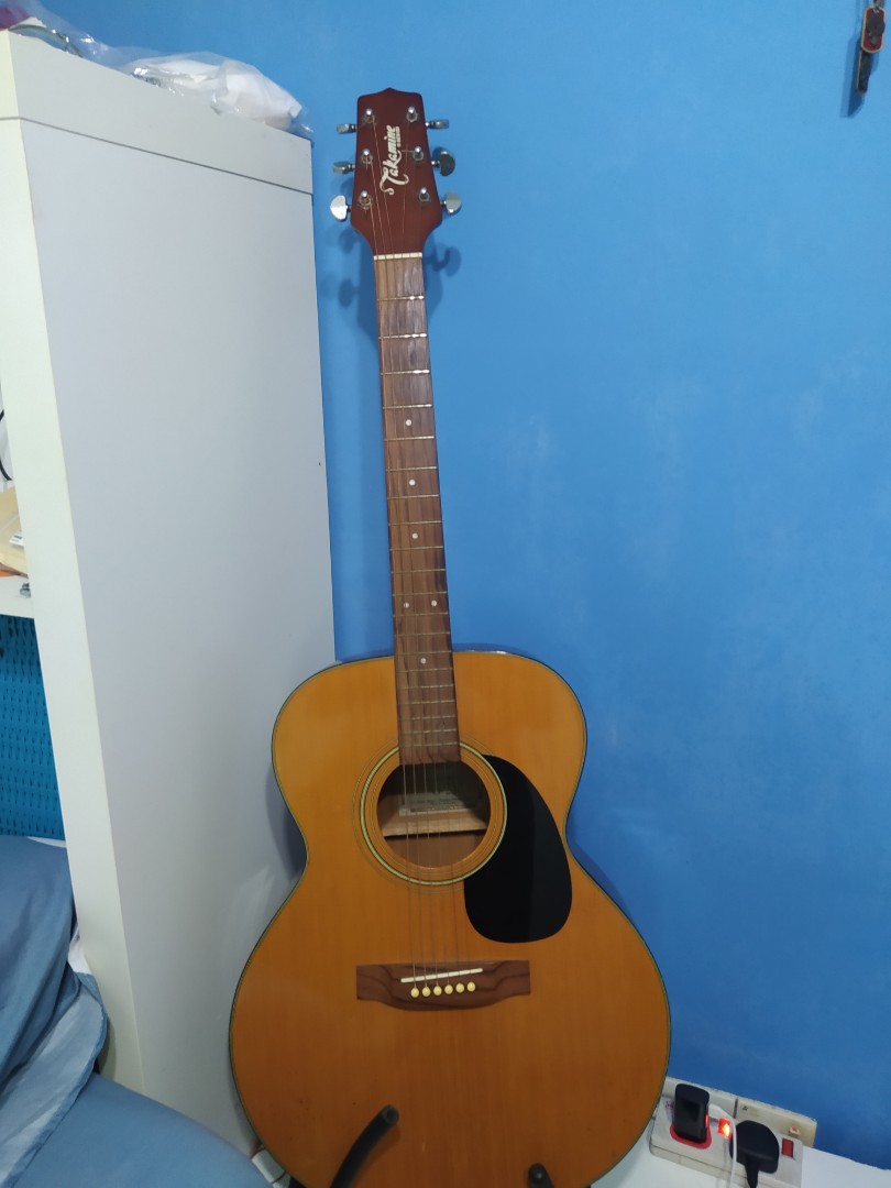 Takamine Acoustic Guitar, Hobbies & Toys, Music & Media, Musical ...