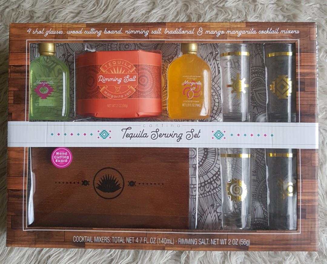 Tequila Serving Set, Food & Drinks, Beverages on Carousell