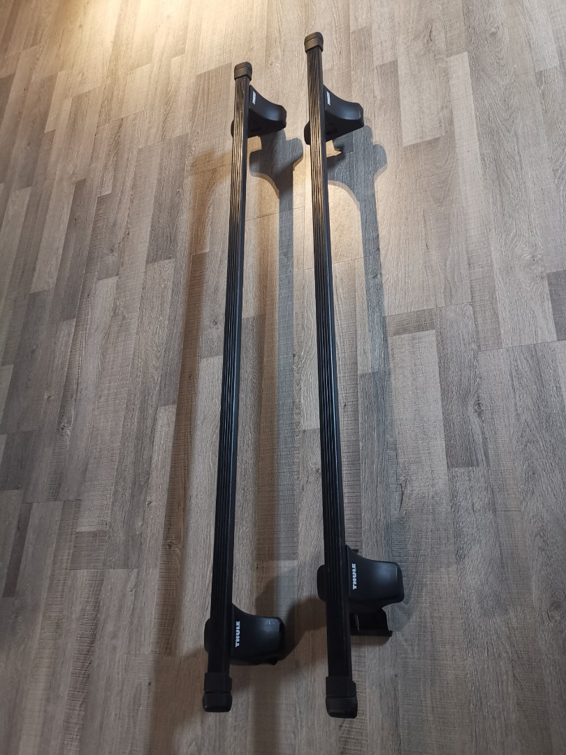 Thule rack for Volvo V70, Car Accessories, Accessories on Carousell