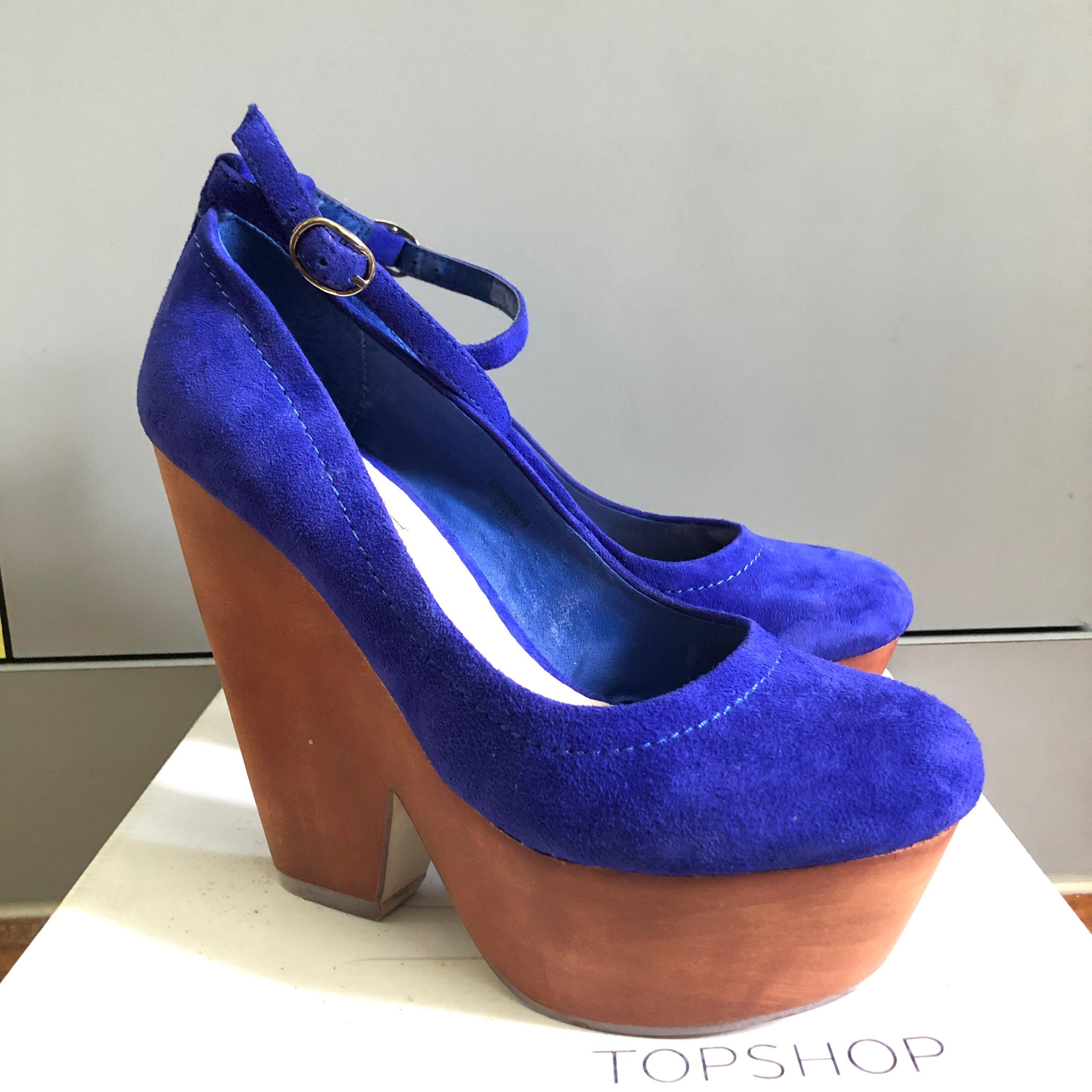 suede platform pumps