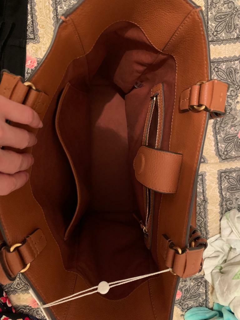 Tory burch brooke pebbled shoulder bag on sale