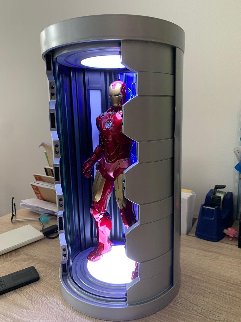 Toysbox 1/6 circular hall of armour for spiderman iron man (Ready stock