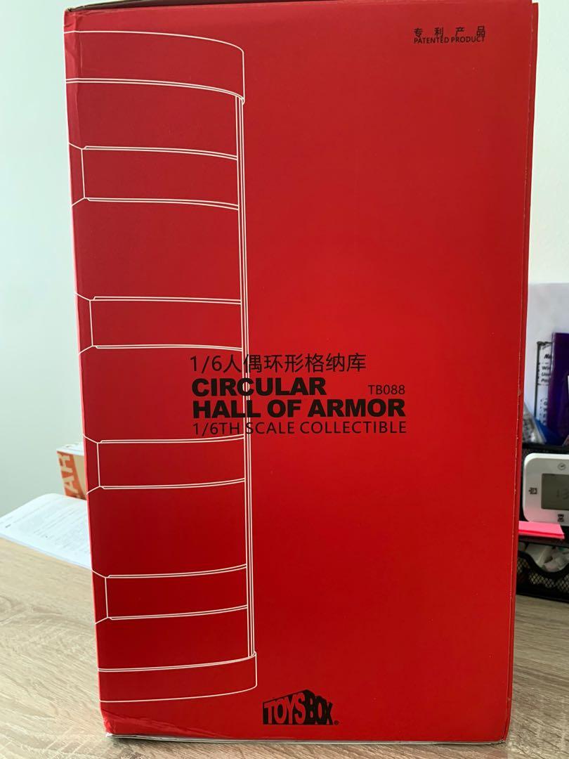 Toysbox 1/6 circular hall of armour for spiderman iron man (Ready stock