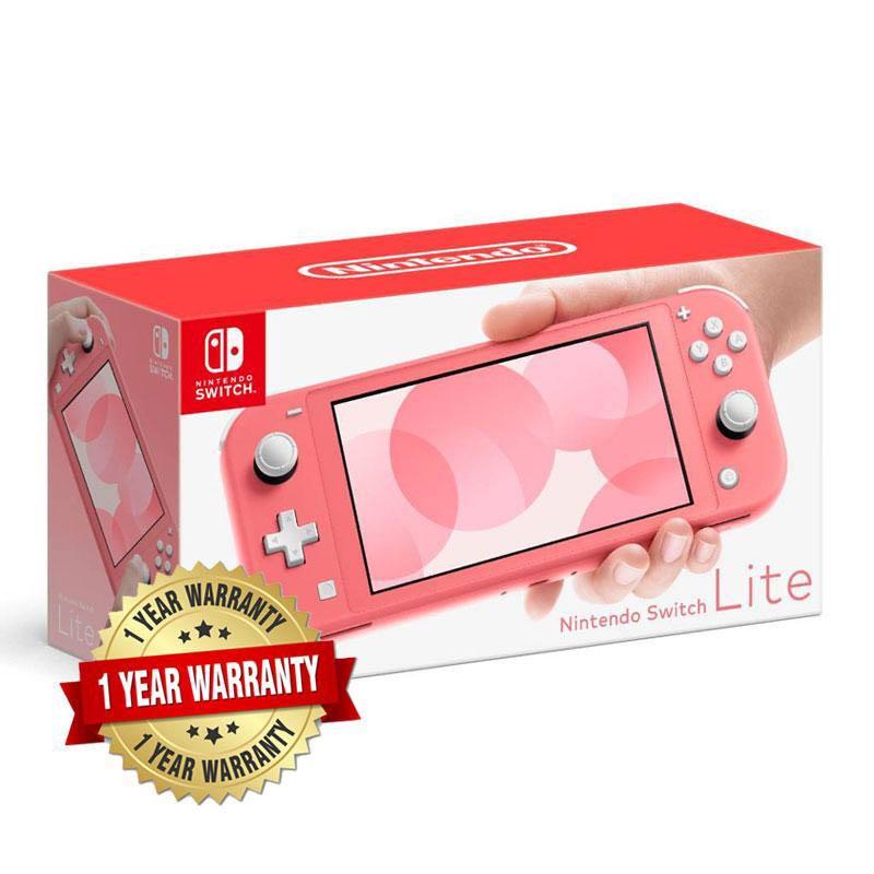 TRADE Nintendo Switch Lite Coral Pink (see details), Video Gaming