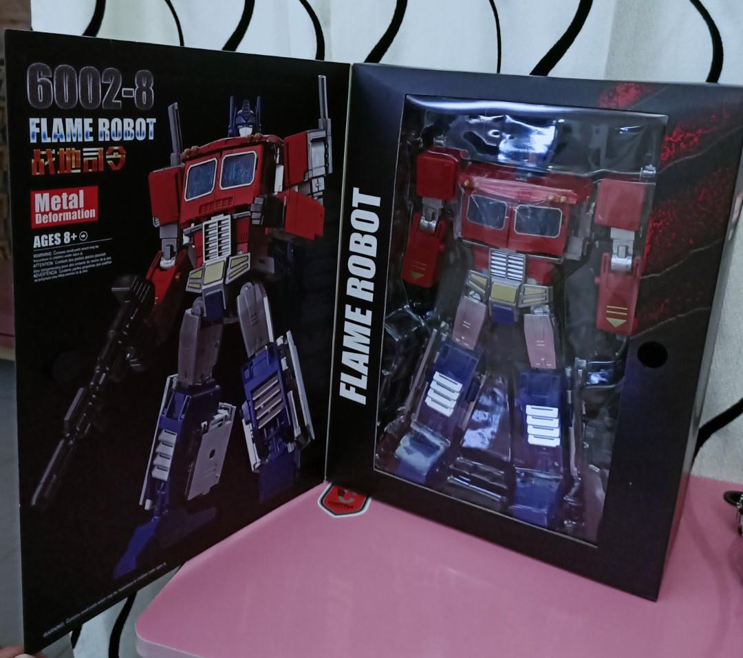 Transformers G1 Optimus Prime Bmb H 6002 8 Flame Robot Hobbies Toys Toys Games On Carousell