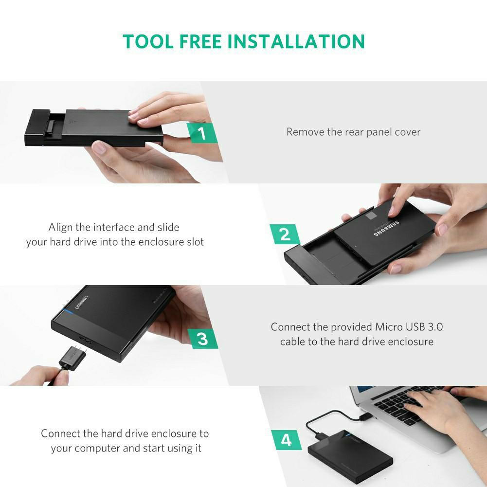 Ugreen SATA External Drive and HDMI Cable (Category: Cables & Adaptors) located in Las Pinas. Submitted by chillibabe20 (Listing ID 1016197210, Image 2). Description: Brand New Plus sf MOP: Gcash or BDO.