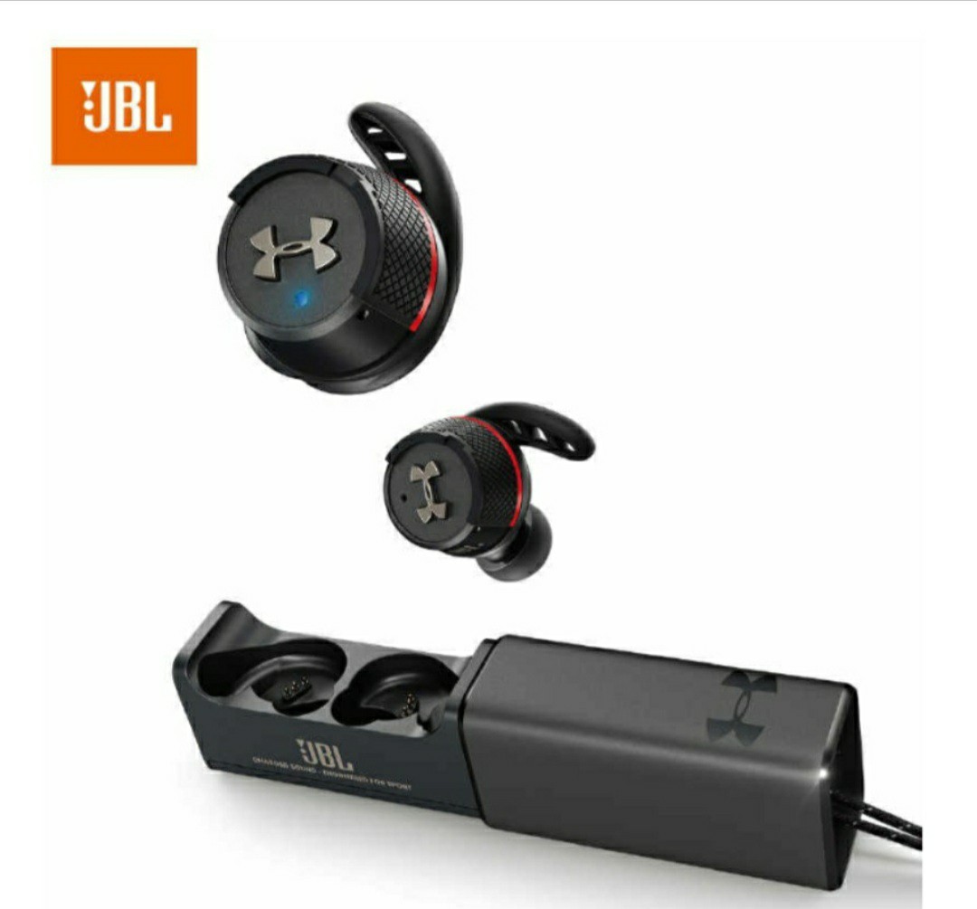 Under Armour True Wireless Flash Engineered by JBL Audio Earphones on Carousell
