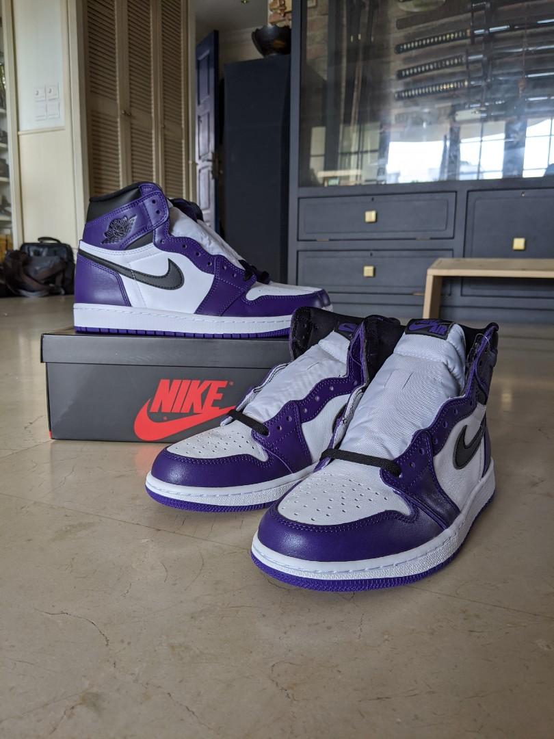 jordan 1 court purple restock