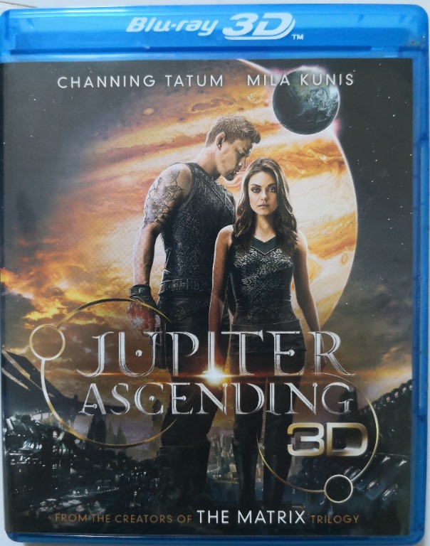 Usa Blu Ray 2d 3d Dvd Digital Jupiter Ascending Music