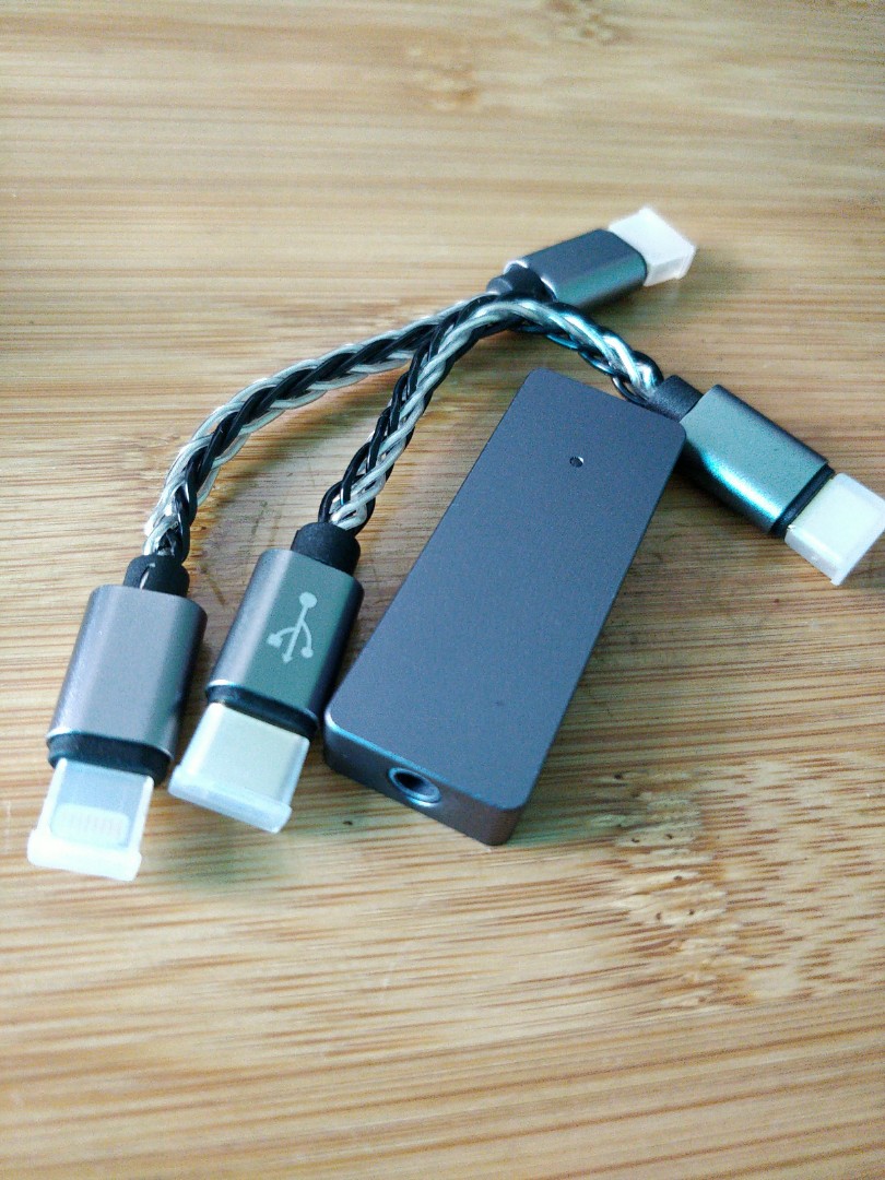 USB-C/Lightning DAC Amp ESS9018Q2 SA9137, Audio, Portable Audio ...