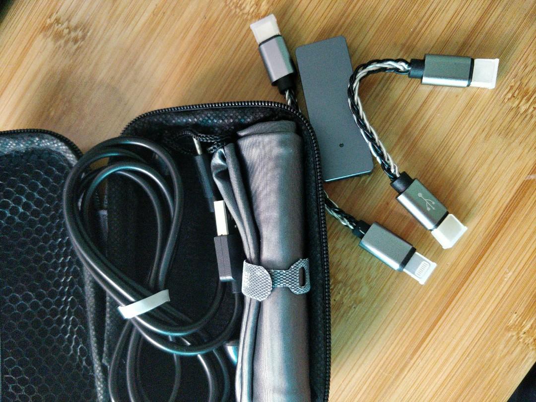 USB-C/Lightning DAC Amp ESS9018Q2 SA9137, Audio, Portable Audio ...