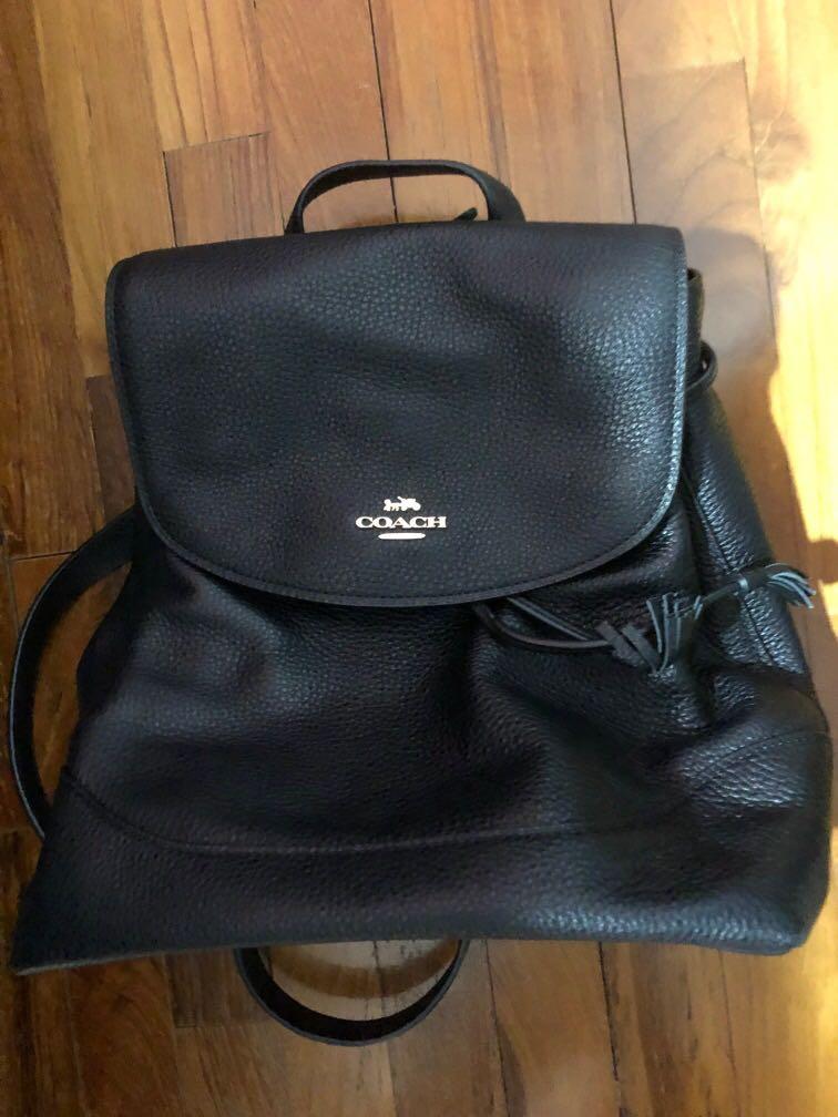 used coach backpack