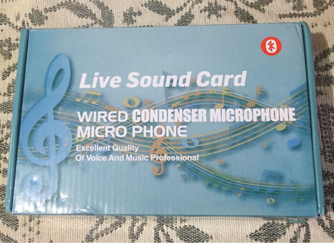V8 sound card (Category: Soundbars, Speakers & Amplifiers) located in Pasay City. Submitted by lestat_1976 (Listing ID 1016050653, Image 1). Description: Brand new, v8 live sound card with bluetooth -on hand -mode of pymt: gcash or bpi money transfer.