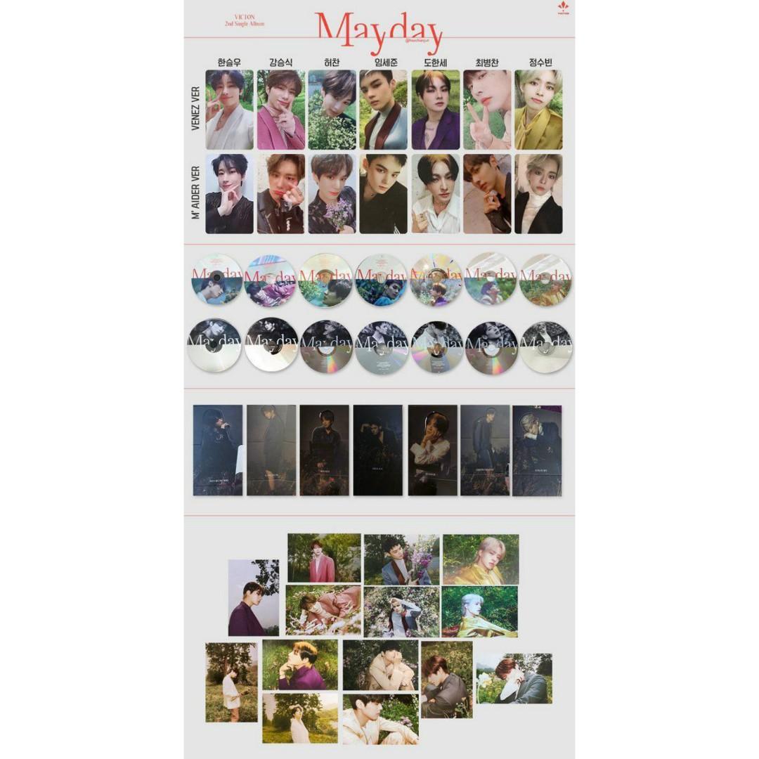 人気特価激安 関東エリア タレントグッズ Mayday VICTON 特典券 Ninki Tei Atai