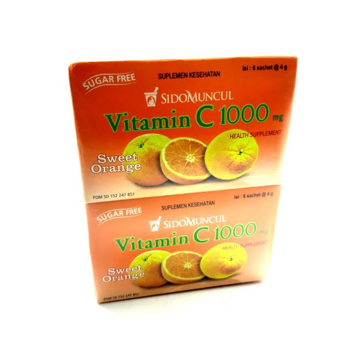 Vitamin C 1000mg Sidomuncul Makanan Minuman Makanan Instan Di Carousell