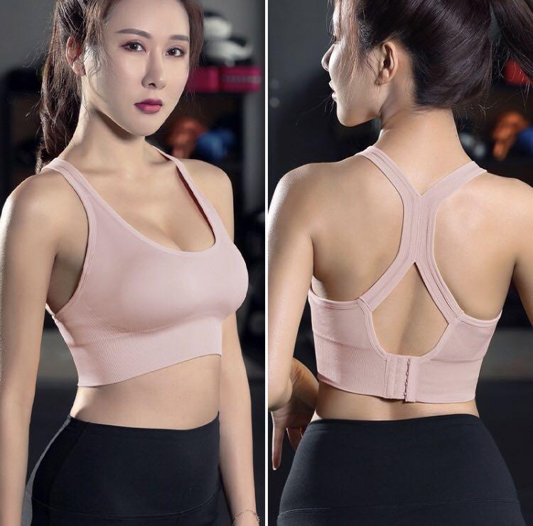 Quick Dry Sport Bra Wireless Fitness Top Women Support Workout Gym