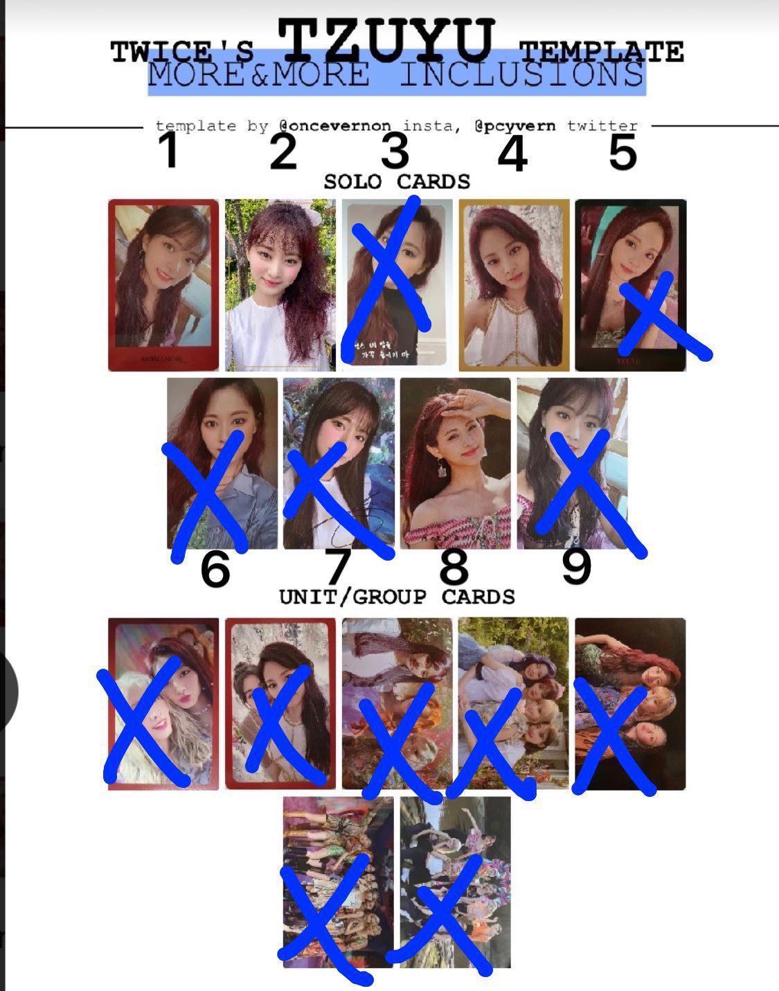 Wtb Twice Tzuyu More More Photocards Entertainment K Wave On Carousell