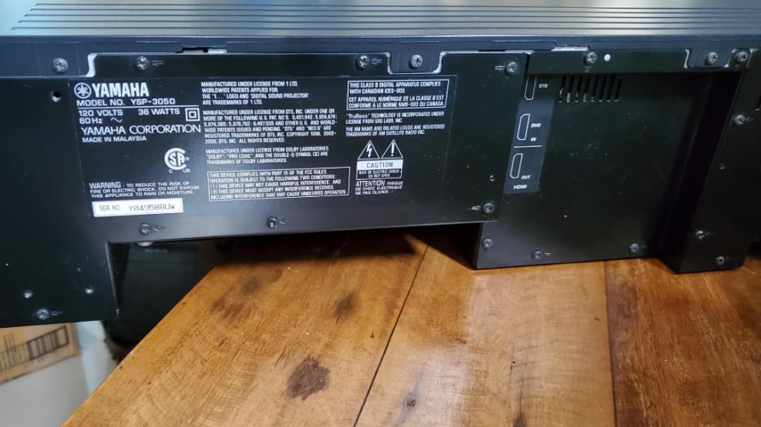 Yamaha ysp 3050 top