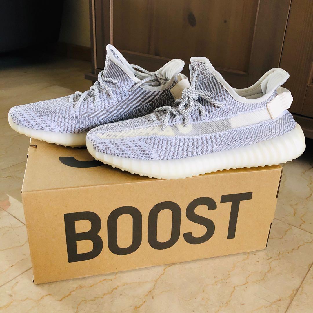 YEEZY Boost 350 V2 Static (Non-Reflective), Men's Fashion