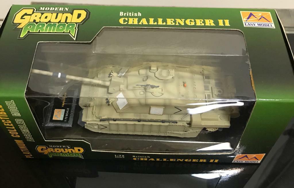 Challenger 2 w/Bar Armour - Die-cast model - Dragon Armor 60311
