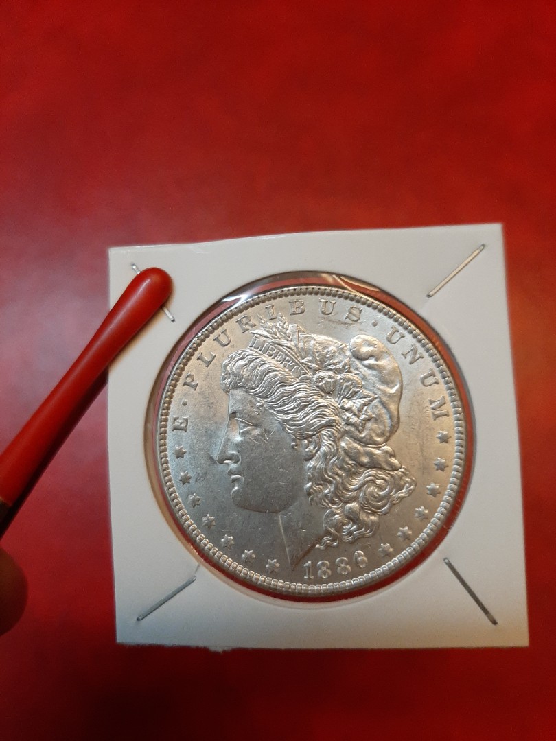 1886 U S Morgan Silver Dollar Coinn Hobbies Toys Memorabilia Collectibles Currency On Carousell