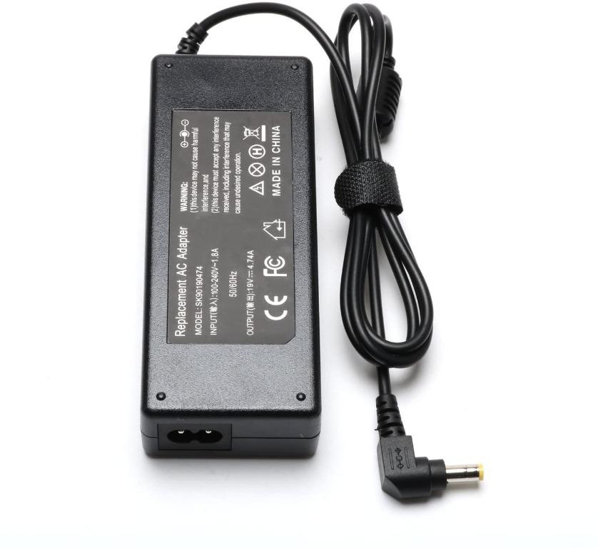 19v 4 74a Ac Adapter Laptop Charger For Toshiba Satellite L305 L305d L455 L505 L505d L635