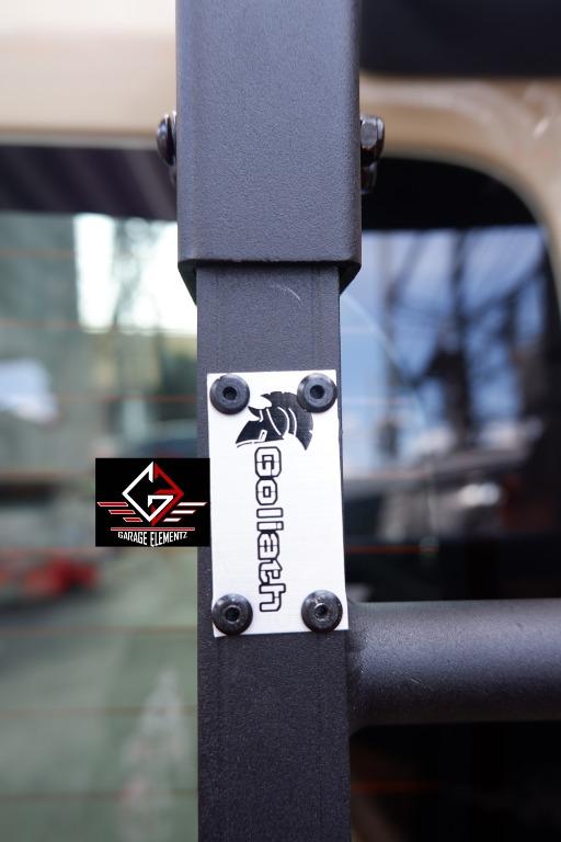 2019 to 2023 Suzuki Jimny Goliath Rear Ladder steel Free Installation ...