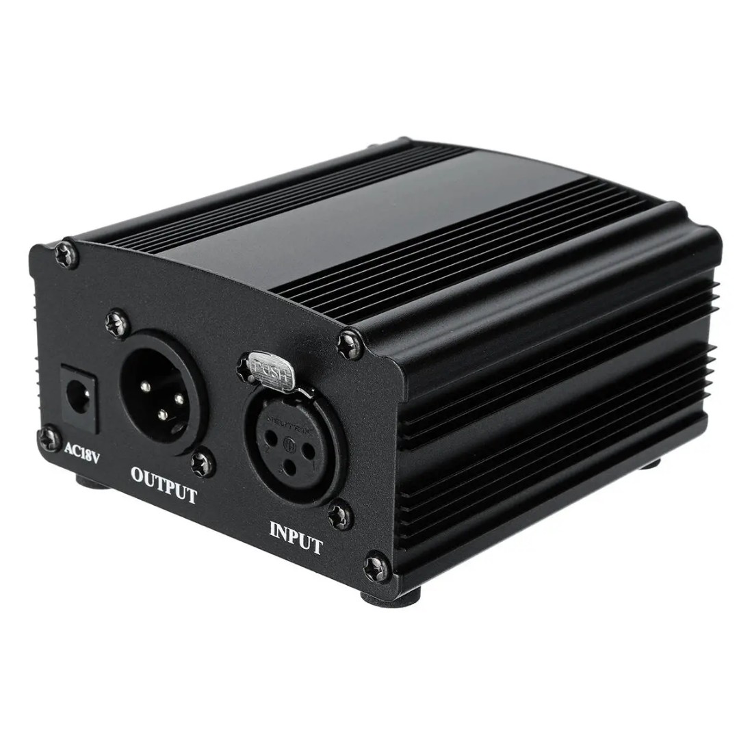 48V Phantom Power 1.5m Power Cable Lownoise for Audio Condenser